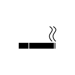 cigarette icon. Simple glyphvector of ban set for UI and UX, website or mobile application