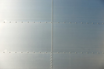 Fototapeta premium Metallic industrial tank