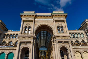 Galleria Vittorio Emanuele II in Milan, Italy's oldest shopping mall