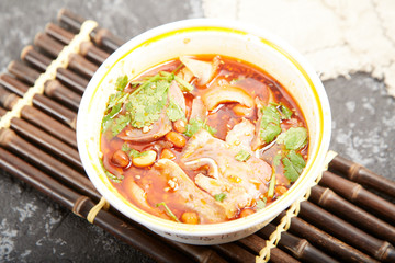 Couple's Sliced Beef in Chili Sauce;