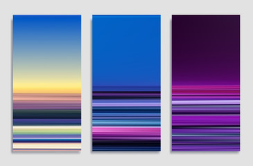 Mobile phone wallpaper or package cover design. Colorful gradient background. 