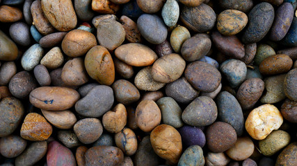 pebbles on beach stone background