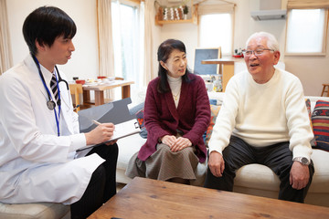 Obraz premium 訪問医療