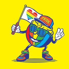 Pride Flag Character Design