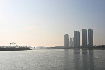Fototapeta premium 배곧신도시앞입니다