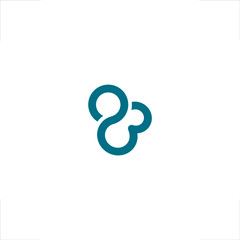 maternity logo abstract line design