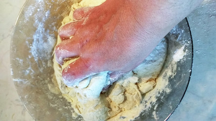 тесто, кулинар, хлеб, домашний повар, готовим дома