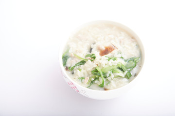 Pork and Preserved Egg Congee