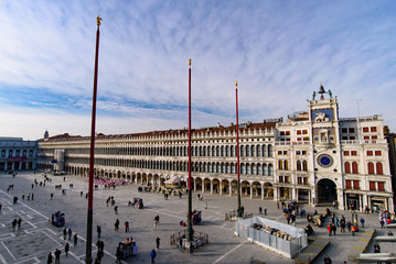 St Mark's Square (Piazza San Marco) in Venice, Italy