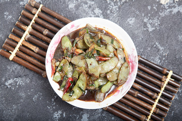 Braised string beans