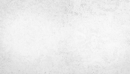 White or gray blank grunge concrete or cement wall texture abstract background