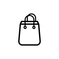 bag shopping icon vector