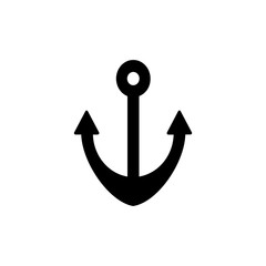 anchor icon design vector template