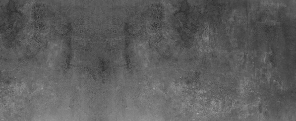 Fototapeta premium black stone concrete texture background anthracite banner panorama