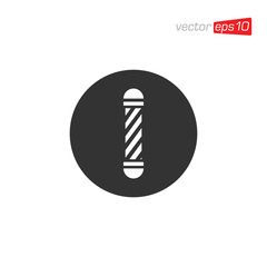 Barbershop Icon Logo Design Vector