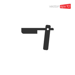 Barbershop Icon Logo Design Vector