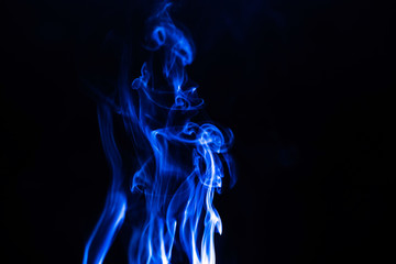 Blue Ghostly Fire/Smoke/Incense