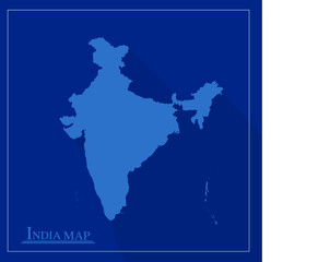 India map vector