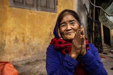 Farmers Wife in a Village of Vietnam