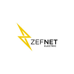 Clean and unique logo design of power or energy industry with clear background - EPS10 - Vector.