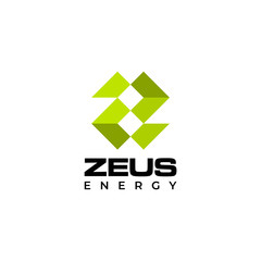Fototapeta premium Clean and unique logo design of power or energy industry with clear background - EPS10 - Vector.