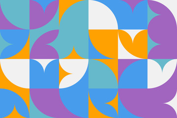 Neon Abstract Vector Pattern Design