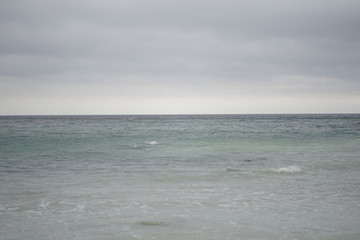 Wild seascape at Cape Arkona, island Rugia, Baltic Sea, Germany 