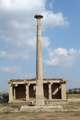 Pan Supari Bazaar in Hampi a ruined market place located in front of the Hazara Rama Temple...