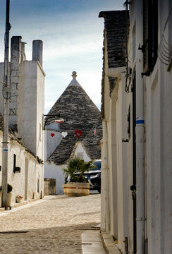 Trulli of Alborebello in Italy