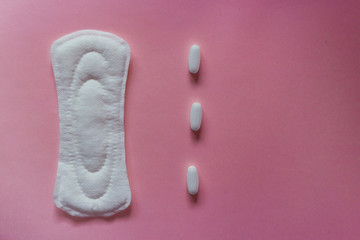 female hygiene pads and tablets