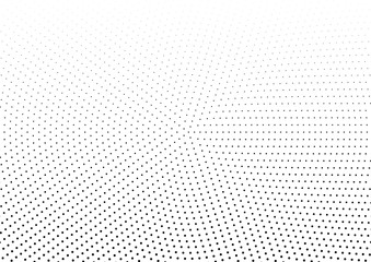 Abstract halftone dotted background. Monochrome pattern with dot and circles.  Vector modern futuristic texture for posters, sites, business cards, postcards, interior design, labels and stickers.