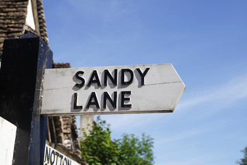 Sandy lane