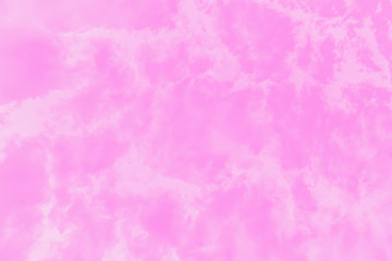 Pink sky background. Beautiful sky with clouds. Toned photo