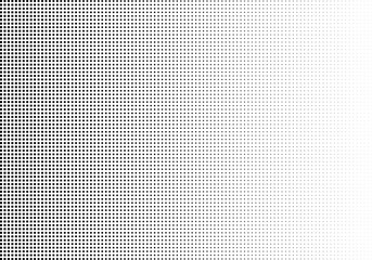 Abstract halftone dotted background. Monochrome pattern with square.  Vector modern futuristic texture for posters, sites, cover, business cards, postcards, interior design, labels and stickers.