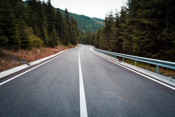 beautiful mountain road