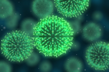 Virus bajo el microscopio