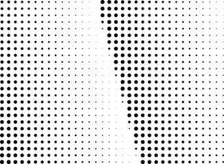 Abstract halftone dotted background. Futuristic grunge pattern, dot and circles.  Vector modern optical pop art texture for posters, sites, business cards, cover, postcards, labels, stickers layout.