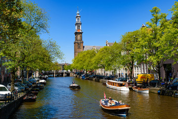 Boat tour and canal cruise in Amsterdam, Netherlands