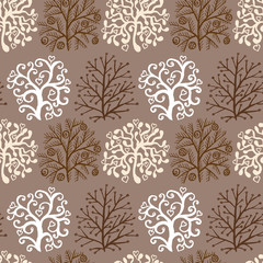 Abstract tree. Vector illustration