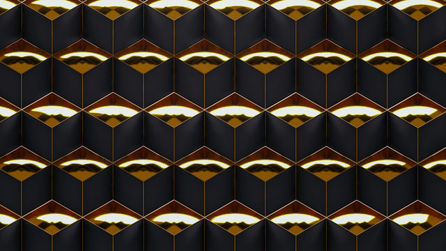 Geometric pattern, Art Deco background