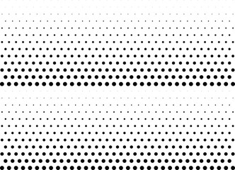 Abstract halftone dotted background. Monochrome grunge pattern with dot and circles.  Vector modern pop art texture for posters, sites, business cards, cover, postcards, labels, stickers layout.