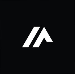Professional Innovative Initial AI IA logo. Letter AI IA Minimal elegant Monogram. Premium Business Artistic Alphabet symbol and sign