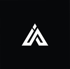Professional Innovative Initial AI IA logo. Letter AI IA Minimal elegant Monogram. Premium Business Artistic Alphabet symbol and sign