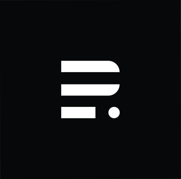 Professional Innovative Initial PI IP FI IF logo. Letter PI IP FI IF Minimal elegant Monogram. Premium Business Artistic Alphabet symbol and sign
