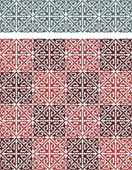 Kazakh ornaments. Seamless traditional carpet patterns of Kazakhs. Background, texture, design life of nomads. Ancient Turkic ornaments. Customs and traditions of Kazakhstan. Decorative art of nomads