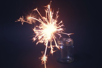 fireworks in the sky