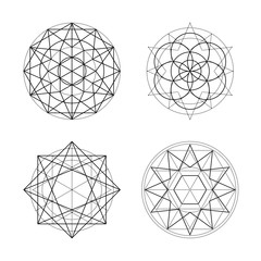 Sacred geometry set
