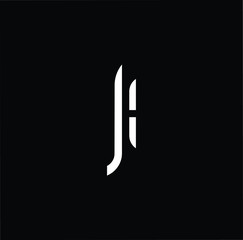 Professional Innovative Initial JH HJ logo. Letter JH HJ Minimal elegant Monogram. Premium Business Artistic Alphabet symbol and sign