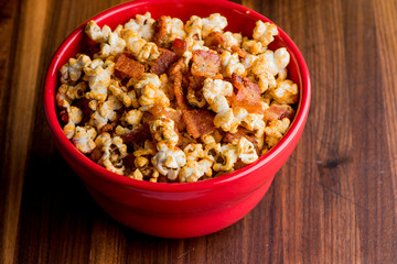 Popcorn. Traditional classic American favorite snack. 
