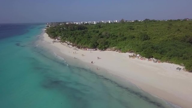 Zanzibar a vista de dron